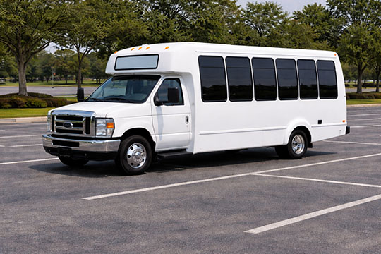 20-passenger minibus available for charter in Evanston, IL