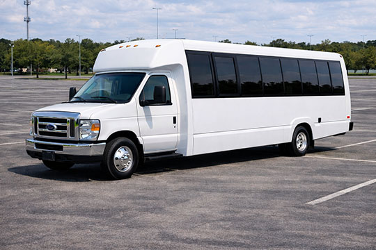 25-passenger minibus available for charter in Evanston, IL